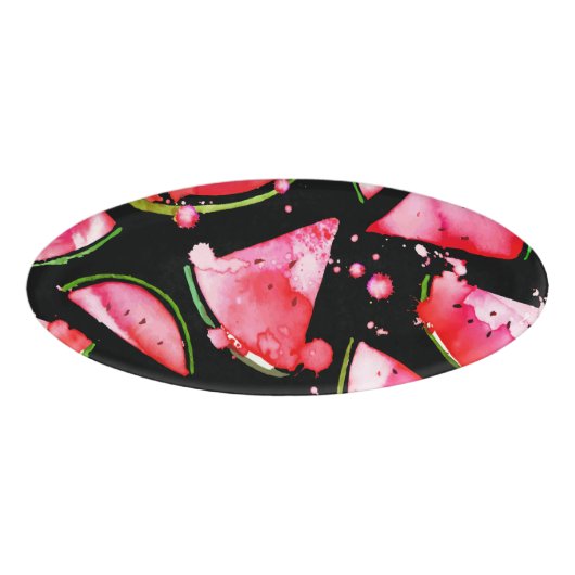 Badge D'identification Aquarelle 2 (Devant)