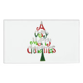 Badge D'identification Arbre de Noël très joyeux (Devant)