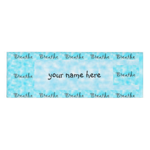 Badge D'identification Balise Breathe-name