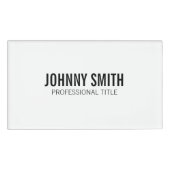 Badge D'identification Balise de nom (Devant)