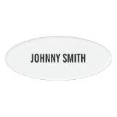 Badge D'identification Balise de nom (Devant)