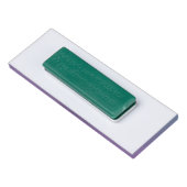 Badge D'identification Balise de nom de l'Arrière - plan violet dégradé (Dos)