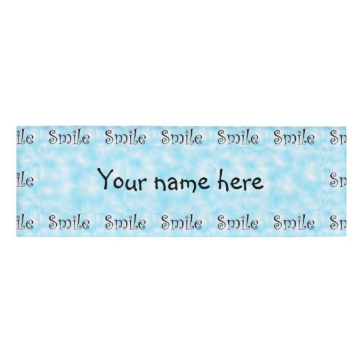 Badge D'identification Balise de nom de sourire (Devant)