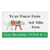 Badge D'identification Balise de nom magnétique (Devant)