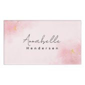 Badge D'identification Balise de nom minimal féminine (Devant)