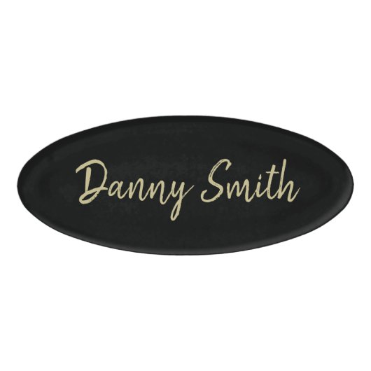 Badge D'identification Balise de nom personnalisée (Devant)