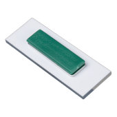 Badge D'identification Balise de nom professionnel bleu blanc et gris (Dos)