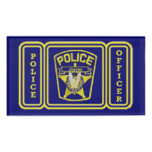 Badge D'identification Balise de nom réutilisable acrylique de l'agent de (Devant)