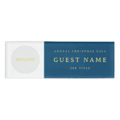 Badge D'identification Balise Nom commercial de votre logo (Devant)