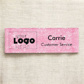 Badge D'identification Balise Nom de l'employé du logo personnalisé Parti