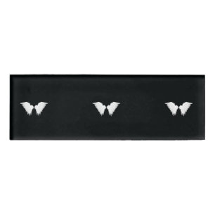 Badge D'identification Balise Nom des ailes blanches
