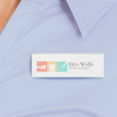 Badge D'identification Balise Nom du dentiste adjoint dentaire
