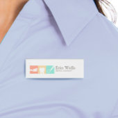 Badge D'identification Balise Nom du dentiste adjoint dentaire