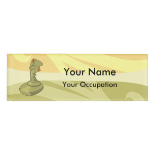Badge D'identification Balise Nom du Joystick