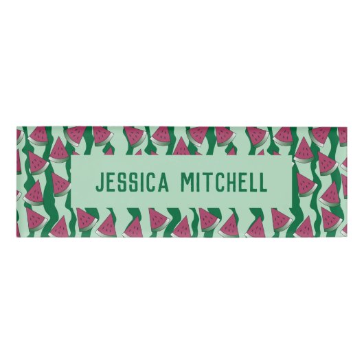 Badge D'identification Balise Nom du travailleur motif de la cafétéria Wa (Devant)