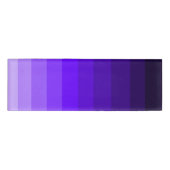 Badge D'identification Balise Nuances de pourpre (Devant)