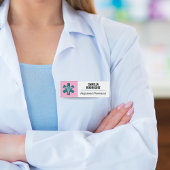 Badge D'identification Balise RX Pharmacy Service Médicale avec logo