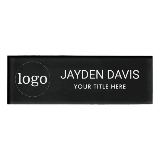 Badge D'identification Balises de nom magnétique professionnel personnali (Devant)