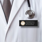 Badge D'identification Balises de nom professionnel Médicale