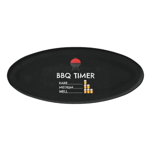 Badge D'identification Barbecue Barbecue Funny Grill Grill Cadeau (Devant)