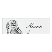 Badge D'identification Barne Owl Thunder_Cove (Devant)