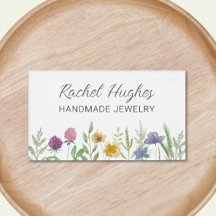 Badge D'identification Bijoutier Floral 