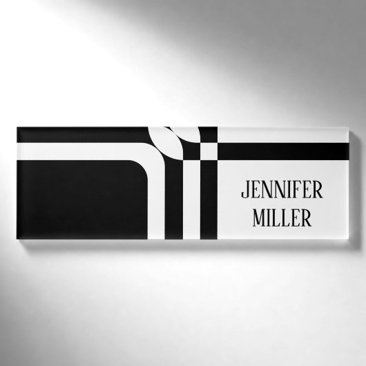 Badge D'identification Black and white fantasy (Devant)