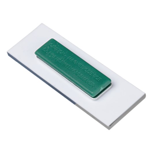 Badge D'identification Bleu Nettoyer logo Personnel Pronononounes Employé (Dos)