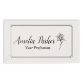 Badge D'identification Blossom (Devant)