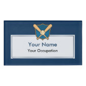 Badge D'identification Bouclier de baseball (Devant)