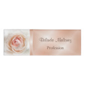 Badge D'identification Brouille Rose Rose Gold Foil (Devant)