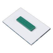 Badge D'identification bureau professionnel de dentiste damassé (Dos)