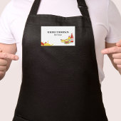 Badge D'identification Business Hamburger Hotdog Employé