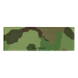 Badge D'identification Camouflage militaire traditionnel