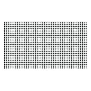 Badge D'identification Checkered Halftone