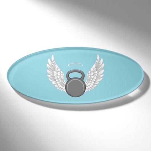 Badge D'identification Ciel des kettlebells (Devant)