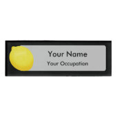 Badge D'identification Citron (Devant)