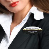 Badge D'identification Classy Immobilier Titre Société