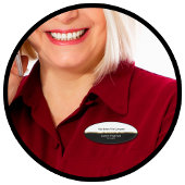 Badge D'identification Classy Immobilier Titre Société
