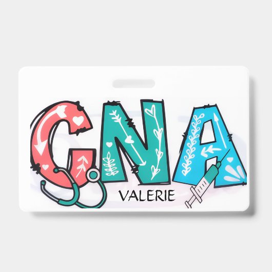 Badge d'identification CNA (Avant)