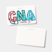 Badge d'identification CNA (Avant & arrière)