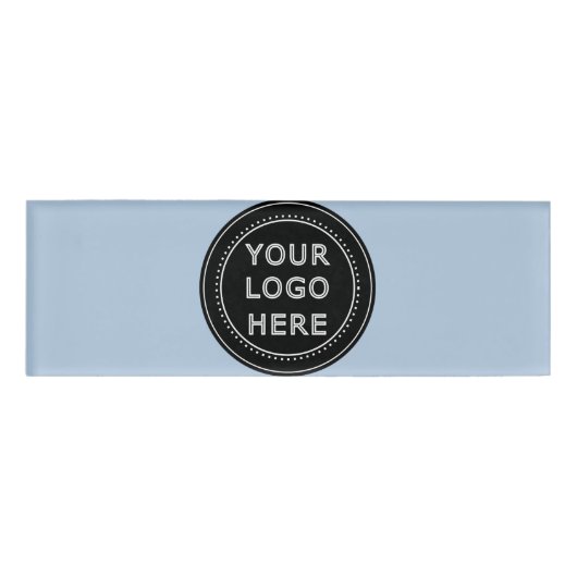 Badge D'identification Code QR noir élégant et élégant (Devant)