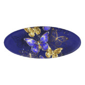 Badge D'identification Composition avec papillons Sapphire (Devant)