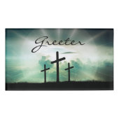 Badge D'identification Congrégation de la Croix de l'Église chrétienne pl (Devant)