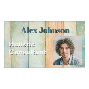 Badge D'identification Consultant en bien-être holistique Naturopathes Sp