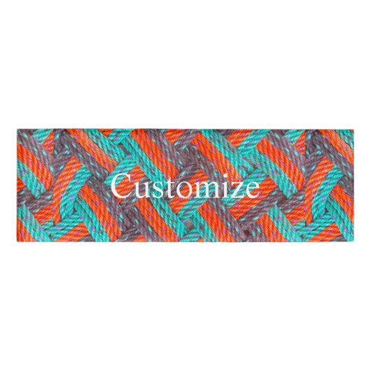 Badge D'identification Corde nautique Mat Thunder_Cove (Devant)