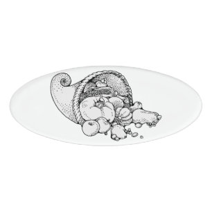 Badge D'identification cornucopia