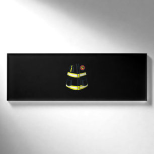 Badge D'identification Costume pompier Halloween