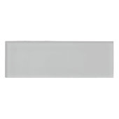Badge D'identification Couleur simple gris (Devant)