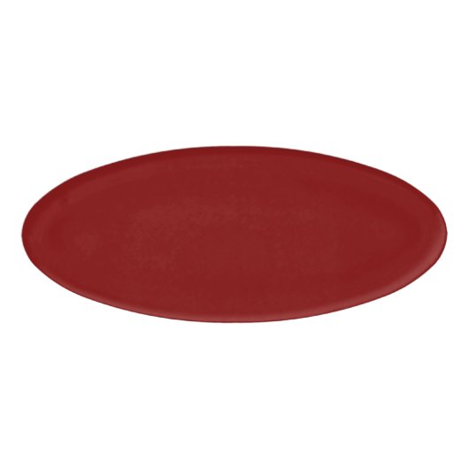 Badge D'identification Couleur solide Maroon (Devant)